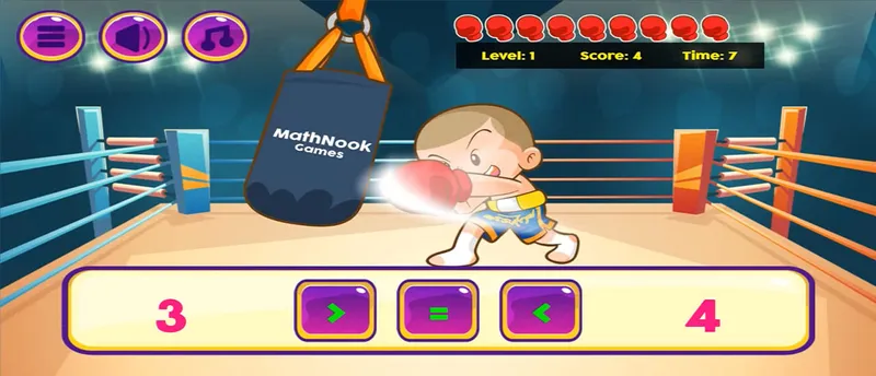 Math Boxing Comparison