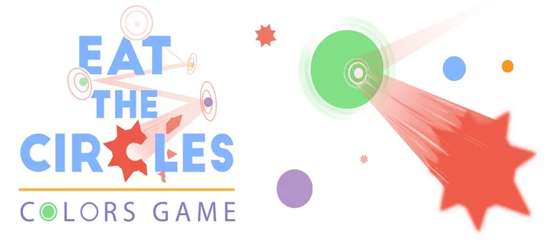 Eat the circles colors game