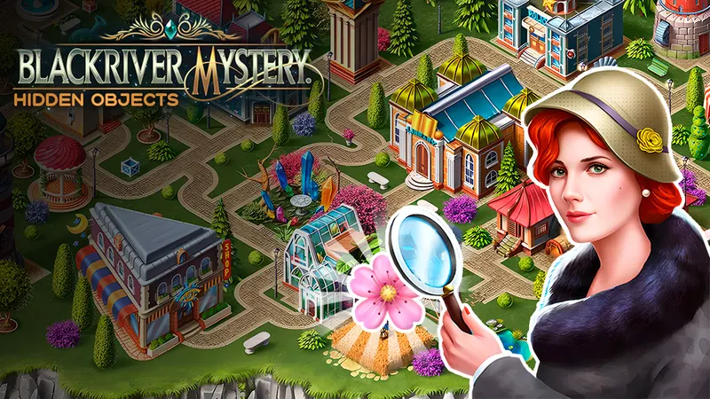 Blackriver Mystery. Hidden Objects