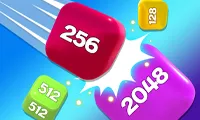 Chain Cube 2048 3D Merge Game