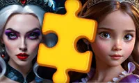 Incredible Princesses and Villains Puzzle