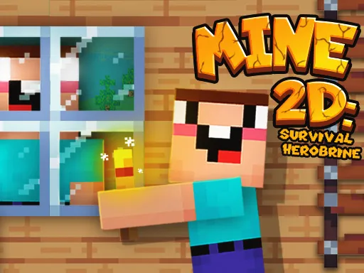 Mine 2D Survival Herobrine