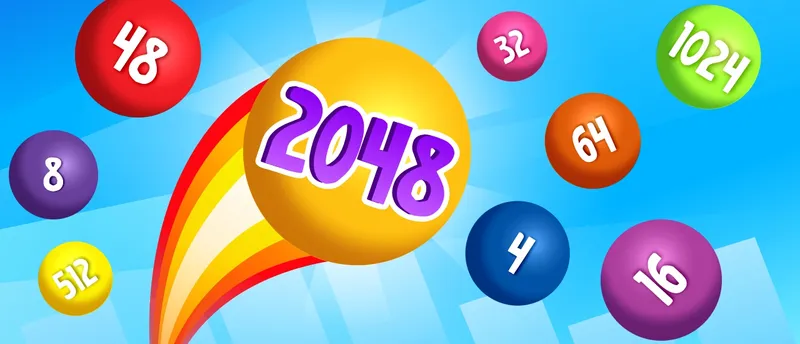 Rainbow Balls 2048