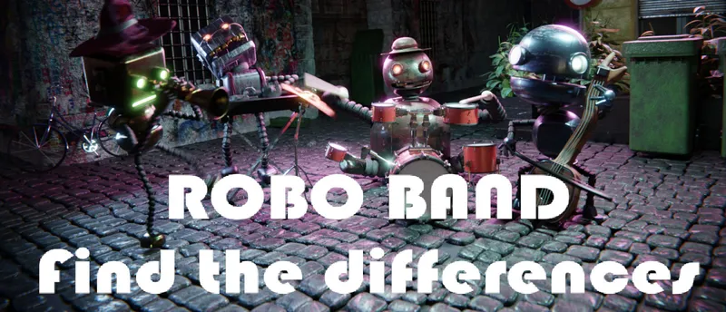 Robot Band - Find the Differences