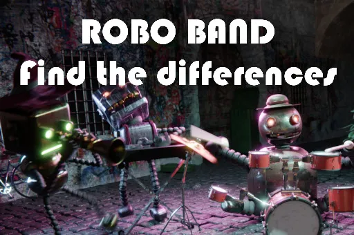 Robot Band - Find the Differences