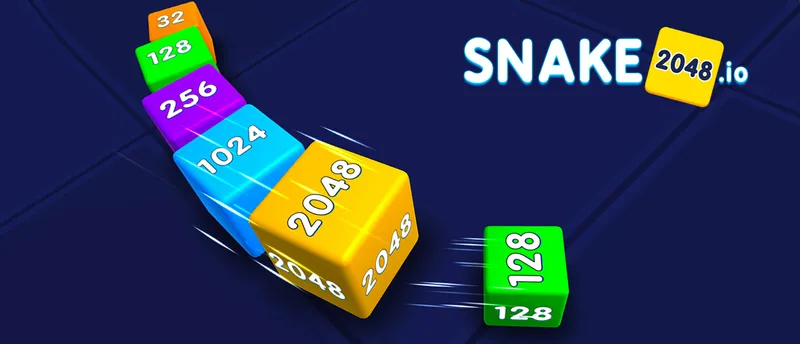 Snake 2048.io