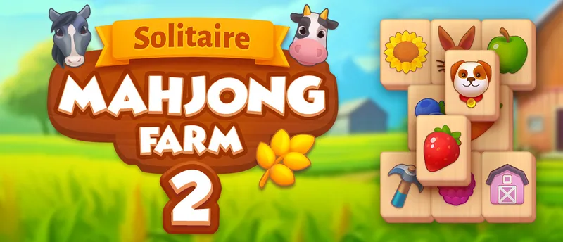 Solitaire Mahjong Farm 2