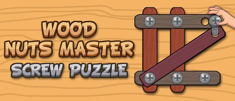 Wood Nuts Master: Screw Puzzle